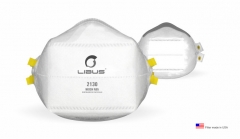 Respirador Libus Plegable N95 2130C para Polvos, Humos y Neblinas Corona Virus ( Covid-19 )
